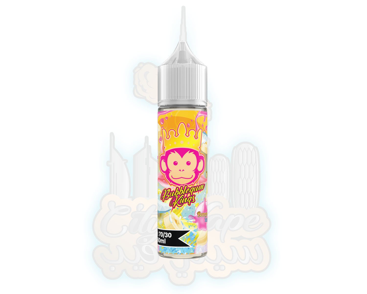 DR.VAPES-BUBBLE GUM KINGS- BANANA ICE -60ML