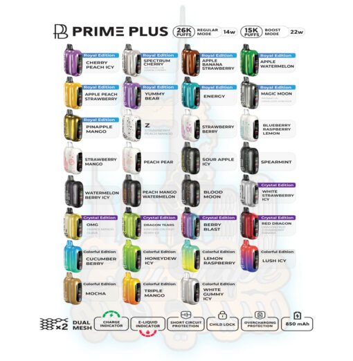 Prime Plus 26000 Puffs 5%