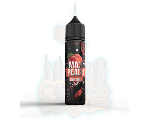max peach 60ml SAMS VAPE- MAX PEACH - 60ML