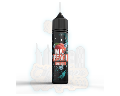 max peach frozen60ml SAMS VAPE- MAX PEACH FROZEN - 60ML